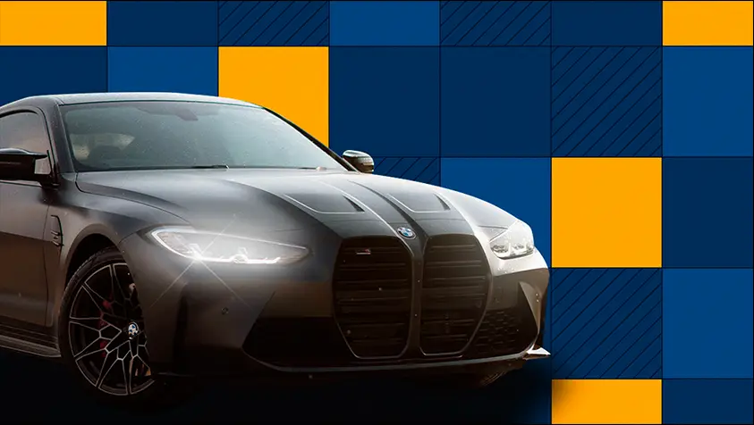 BMW PRETA COM O FUNDO DA ACROSS